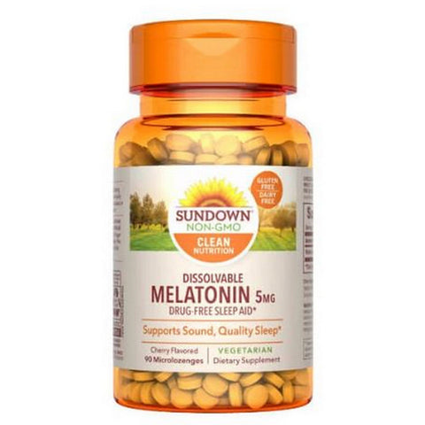 Melatonin 12 X 90  Microlozenges by Sundown Naturals