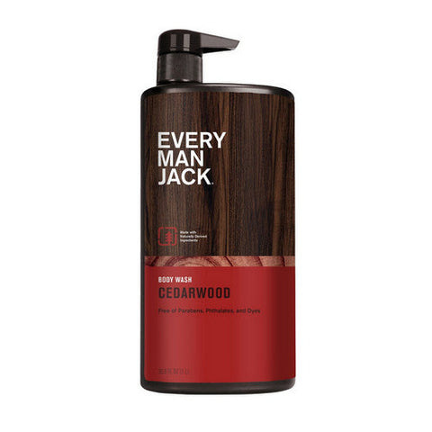 Every Man Jack, Jack Cedarwood Body Wash, 33.8 Oz Every Man Jack