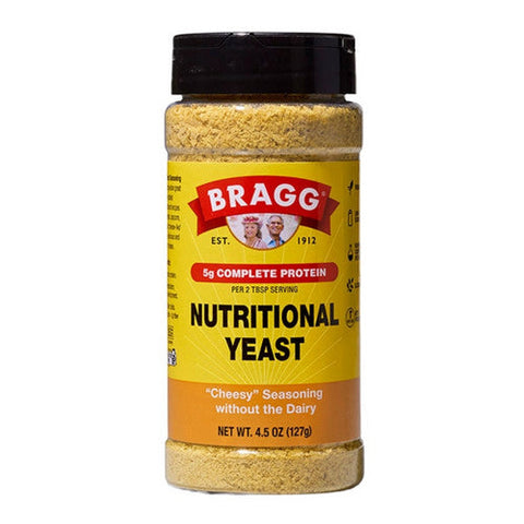 Bragg's Liquid Aminos, Nutritional Yeast Seasoning, 4.5 Oz Bragg's Liquid Aminos