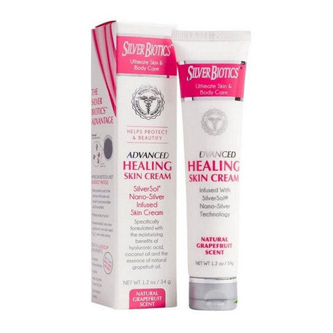 Silver Biotics (American Biotech Labs), Advanced Healing Lotion Cream Grapefruit Scent, GrapeFruit 1.2 Oz