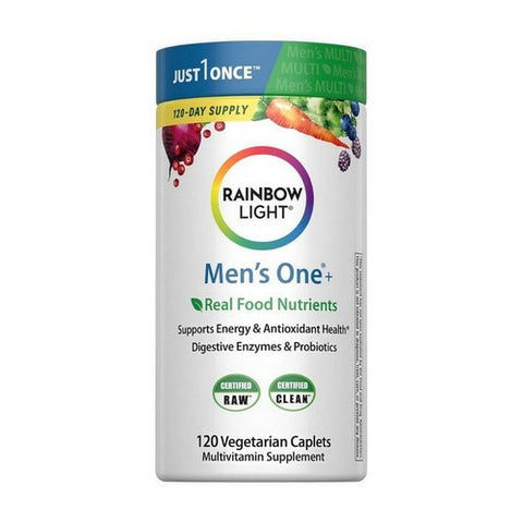 High Potency Men's One Daily Multivitamin 120 Tablets by Rainbow Light