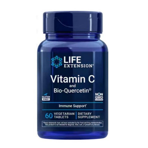 Life Extension, Vitamin C and Bio-Quercetin Phytosome, 60 Veg Tabs Life Extension