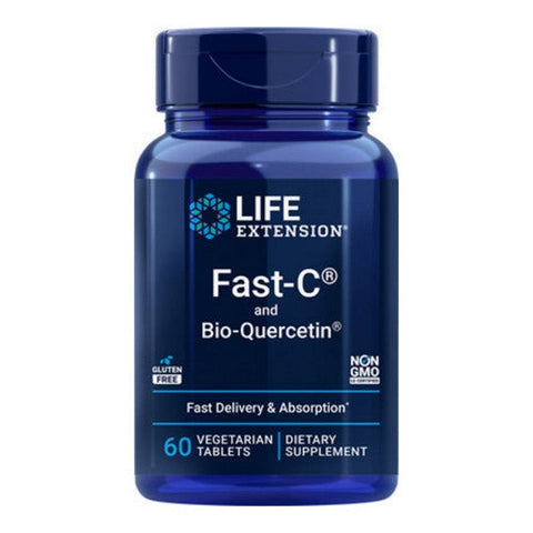 Life Extension, Fast-C with Bio-Quercetin Phytosome, 60 Tabs