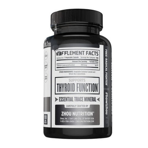 Zhou Nutrition, Selenium, 100 Veg Caps