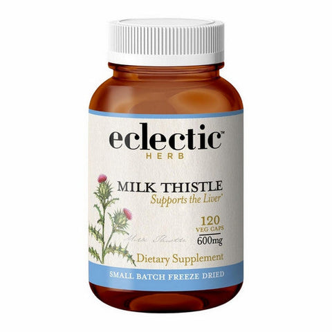 Eclectic Herb, Milk Thistle, 600 Mg, 120 Veg Caps Eclectic Herb
