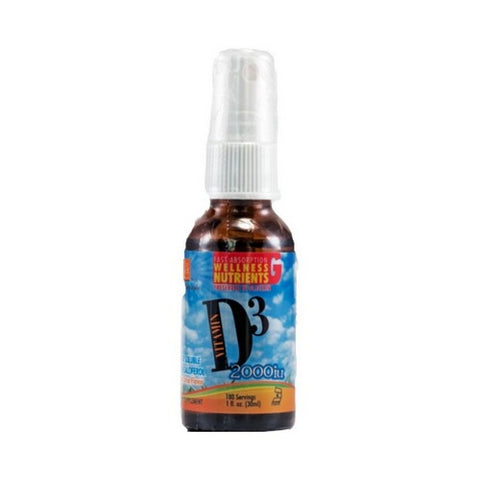 L. A .Naturals, Vitamin D3 Mct Spray, 2,000 IU, 1 Oz L. A .Naturals