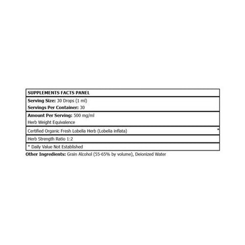 L. A .Naturals, Lobelia Organic, 1 Oz