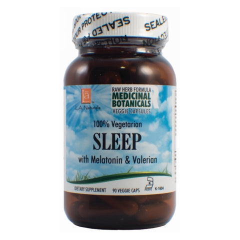 Sleep Raw Formula 90 Veg Caps by L. A .Naturals