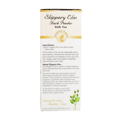Celebration Herbals, Slippery Elm Bark Powder Bulk Tea, 40 grams