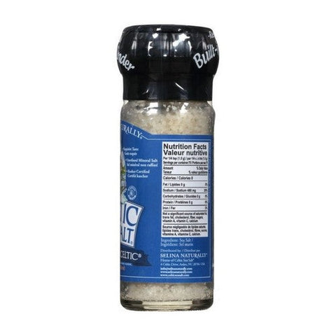 Celtic Sea Salt, Light Grey Course With Built In Grinder, 3 Oz