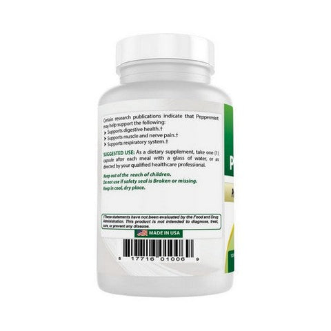 Best Naturals, Oil Of Peppermint, 350 Mg, 120 Caps Best Naturals