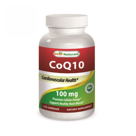 Best Naturals, CoQ10, 100 mg, 120 Caps Best Naturals