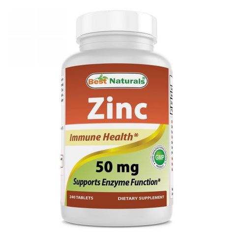 Best Naturals, Zinc, 240 Tabs Best Naturals