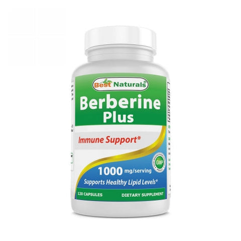 Best Naturals, Berberine Plus, 1000 mg, 120 Caps Best Naturals