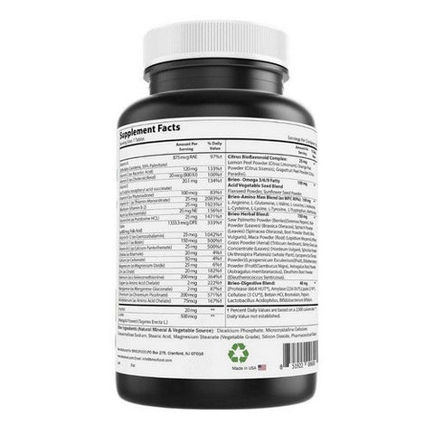 Briofood, Day-To-Day Men's MultiVitamin, 180 Tabs Briofood