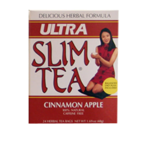 Hobe Labs, Ultra Slim Tea Cinnamon Apple, Cinnamon Apple 24 Bags
