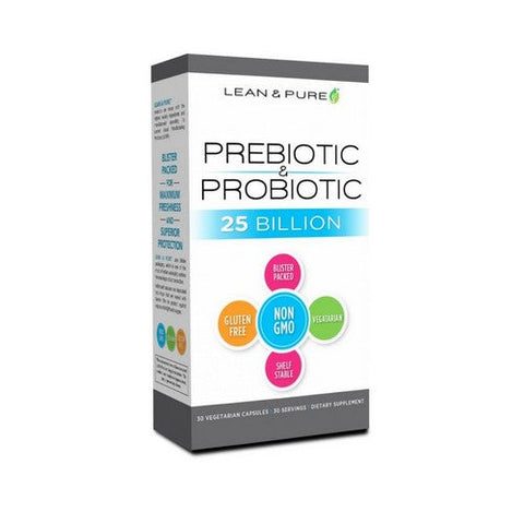 Lean & Pure, Prebiotic And Probiotic, 30 Veg Caps Lean & Pure