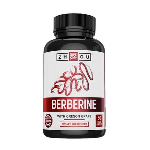 Zhou Nutrition, Berberine with Oregon Grape, 60 Veggie Caps Zhou Nutrition