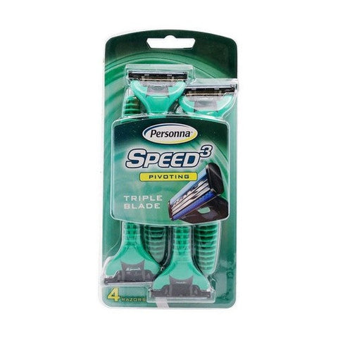 Personna, Razor Blades Triple Blade, 4 Count