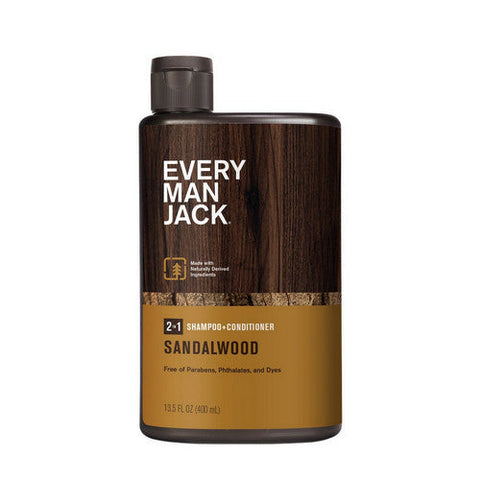 Every Man Jack, 2-in-1 Daily Shampoo, 13.5 Oz Every Man Jack