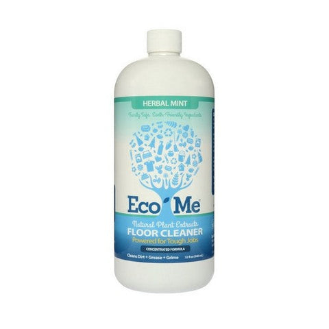 Eco-Me, Floor Cleaner Concentrated Herbal Mint, 32 Oz