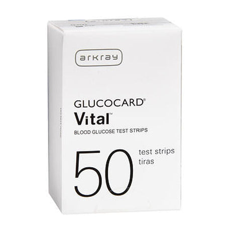 ArkRay, Glucocard Vital Blood Glucose Test Strips, 50 Each ArkRay