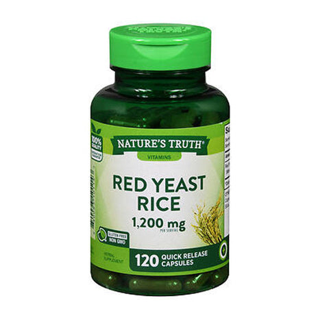 Nature's Truth, Red Yeast Rice, 1200 Mg, 120 Caps Nature's Truth