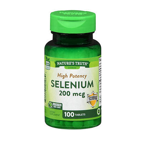 Nature's Truth, High Potency Selenium, 200 Mcg, 100 Tabs