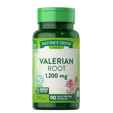 Nature's Truth, Valerian Root Quick Release Capsules, 2,400 Mg, 90 Caps Nature's Truth