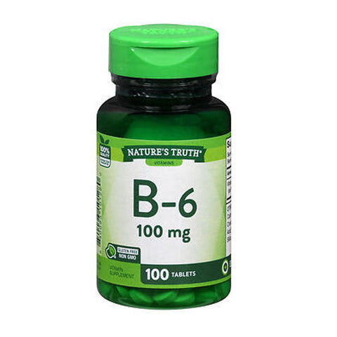 Nature's Truth, Vitamin B-6, 100 Mg, 100 Tabs Nature's Truth