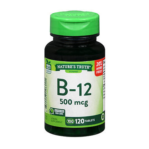 Nature's Truth, B-12, 500 mcg, 120 Tabs Nature's Truth