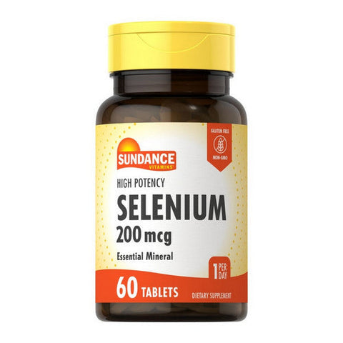 Sundance, High Potency Selenium, 200 Mcg, 60 Tabs Sundance