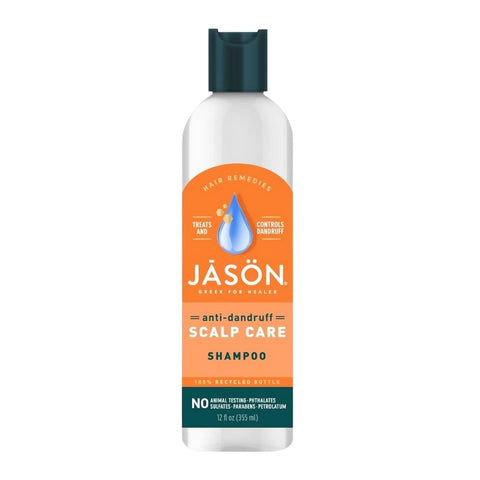 Jason Natural Products, Anti-Dandruff Scalp Care Shampoo, 12 Oz Jason Natural Products