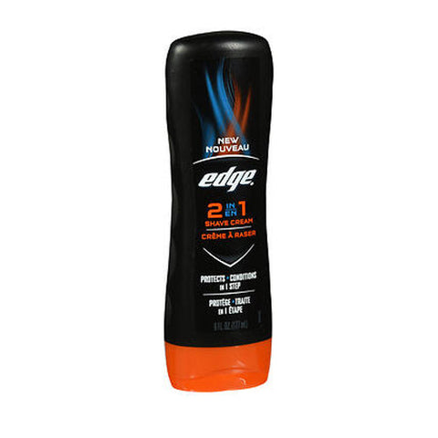Edge Labs Inc, Edge 2 in 1 Shave Cream, 6 Oz