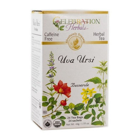 Celebration Herbals, Organic Uva Ursi Tea, 24 Bags