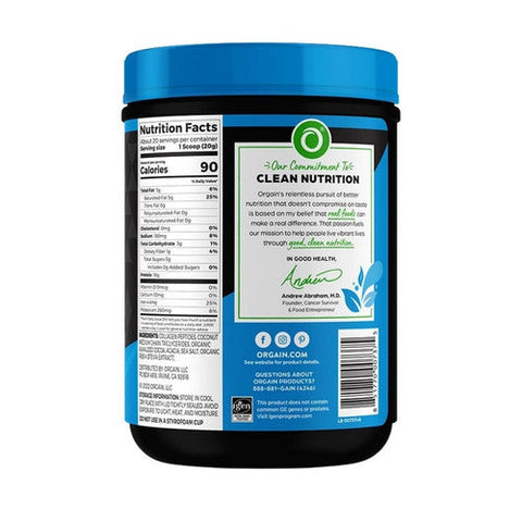 Orgain, Collagen Powder, Chocolate 0.88 lbs Orgain