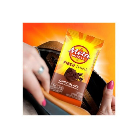 Metamucil, Fiber Thins Chocolate, 24 Count Metamucil