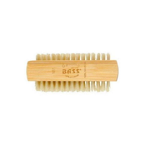 Bass Brushes, Double Sided Nail Brush Wet Dry, 1 Each Bass Brushes