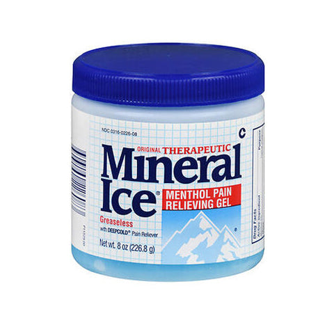 Natural Dentist, Mineral Ice Menthol Pain Relieving Gel Original, 8 Oz