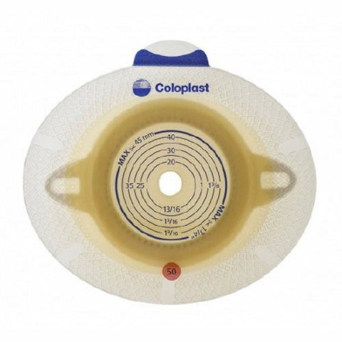 Coloplast, Ostomy Barrier Precut Extended Wear Double Layer Adhesive 50 mm 10027, Box Of 5 Coloplast