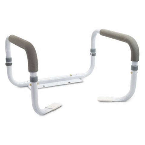 McKesson, Toilet Safety Rail McKesson White Steel, Count of 1 McKesson