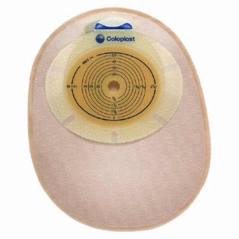 Coloplast, Ostomy Pouch SenSura  One-Piece System 3/8 to 3 Inch Stoma Closed End Flat, Trim To Fit, Box Of 30 Coloplast