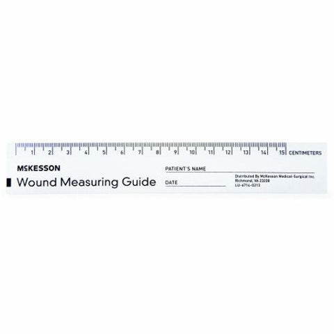 McKesson, Wound Measuring Guide McKesson 6 Inch Length Paper NonSterile, Count of 12 McKesson