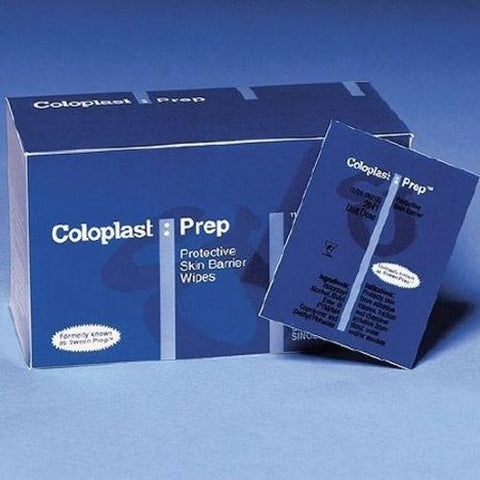 Coloplast, Skin Barrier Wipe Prep Isopropyl Alcohol Individual Packet NonSterile, Count of 1