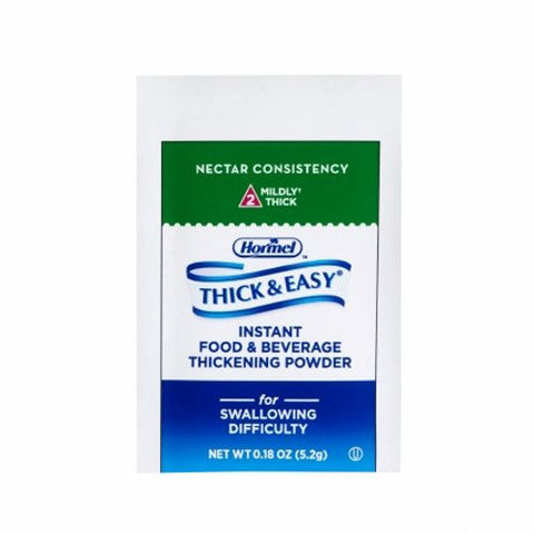 Hormel, Food and Beverage Thickener Thick & Easy  16 oz. Container Individual Packet Unflavored Powder Necta, Count of 100