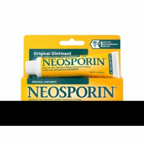 Neosporin, First Aid Antibiotic Neosporin  Ointment 1 oz. Tube, Count of 24 Neosporin