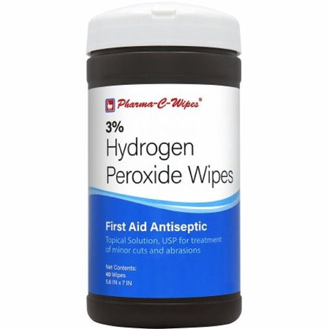 Kleen Test, Antiseptic Pharma-C-Wipes  Towelette 40 Count Canister, 1 Pack Kleen Test