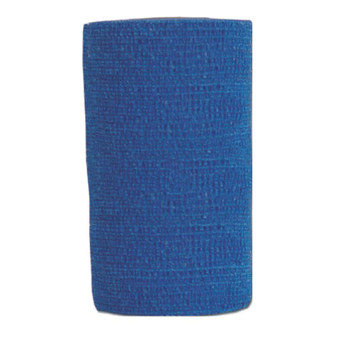 Andover Coated Products, Cohesive Bandage Co-Flex Â·Med 3 Inch X 5 Yard Standard Compression Self-adherent Closure Blue NonSte, Count of 24 Andover Coated Products