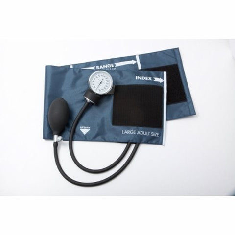 McKesson, Aneroid Sphygmomanometer Unit Large Adult Cuff Nylon Cuff 34 - 50 cm 01-775-12XNGM, Box Of 1 McKesson