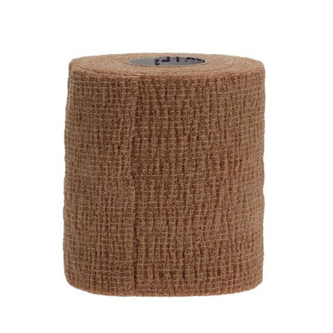 Andover Coated Products, Cohesive Bandage CoFlex Â·LF2 3 Inch X 5 Yard Standard Compression Self-adherent Closure Tan NonSteri, Count of 24 Andover Coated Products
